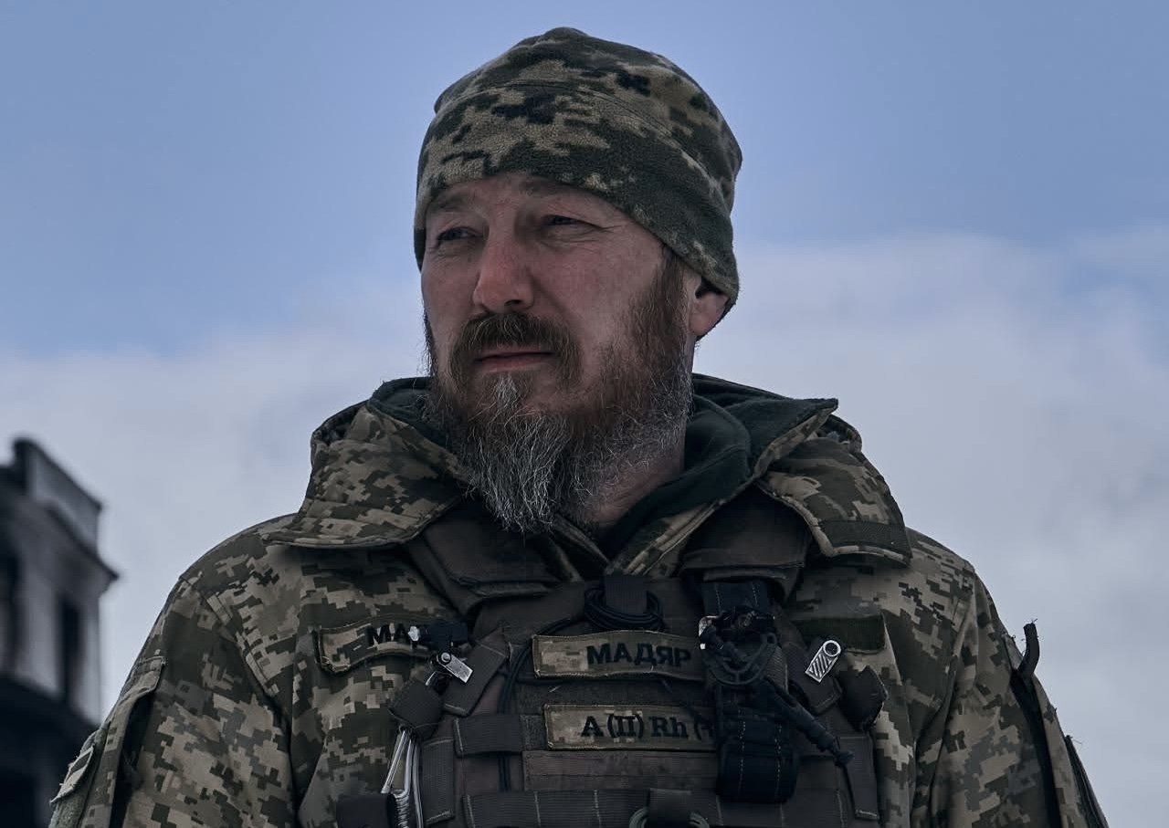 Mjr Robert „Madziar” Browdi, szef Wojsk Systemów Bezpilotowych Ukrainy.
